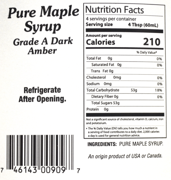 Pure Maple Syrup I 10 Pecan House
